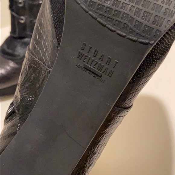 Stuart Weitzman Booties Size 10.5 - Picture 10 of 16